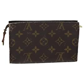 Louis Vuitton-LOUIS VUITTON Monogram Bucket PM Pouch Accessory Pouch LV Auth 77434-Monogramme