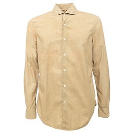 Camisa Aspesi de algodão caqui Caqui