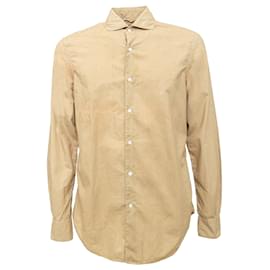 Camisa Aspesi de algodón caqui Caqui