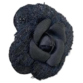 Chanel-Pins & brooches-Navy blue,Dark blue