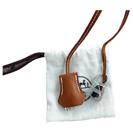 Hermès-bell, zipper and lock hermès new for hermès bag dustbag-Light brown