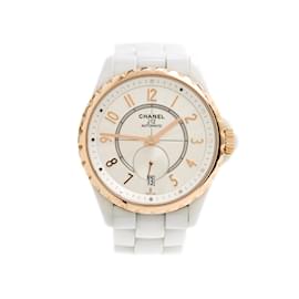 Chanel-2014 Chanel J12 Montre 365 Rose Gold Ceramic J12 Watch 365-Blanc