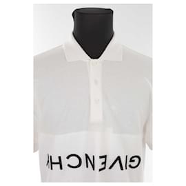 Givenchy-Polo en coton-Blanc