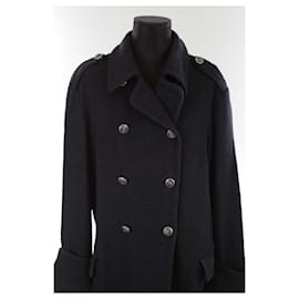 Dior-Wool coat-Blue
