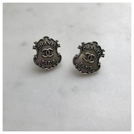 Chanel-CHANEL  Earrings T.  Metal-Silvery