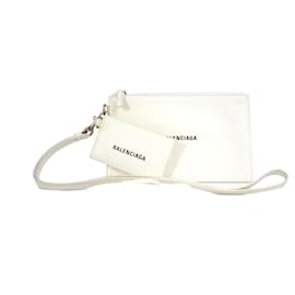 Balenciaga-BALENCIAGA  Wallets T.  Leather-White