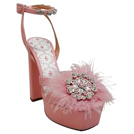 Autre Marque-Hill House Pink Party Platform Sandals-Pink