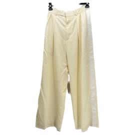 Autre Marque-WARDROBE NYC  Trousers T.International XS Wool-Cream