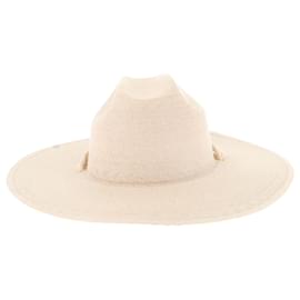 Autre Marque-JANESSA LEONE  Hats T.International M Wicker-Cream