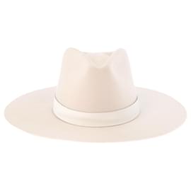 Autre Marque-JANESSA LEONE  Hats T.International S Wool-White