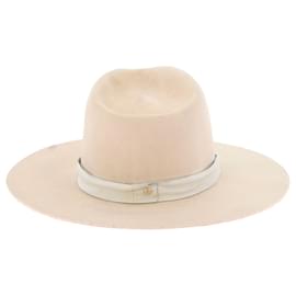 Autre Marque-JANESSA LEONE  Hats T.International S Wool-Beige