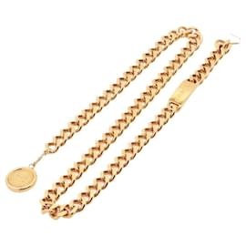 Chanel-Gold plated CC 31 Rue Cambon chain belt-Golden