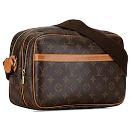 Louis Vuitton-Reporter PM Monogram Marron Louis Vuitton-Marron