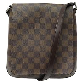 Louis Vuitton-SAC A MAIN LOUIS VUITTON MUSETTE SALSA PM BANDOULIERE DAMIER EBENE HAND BAG-Marron