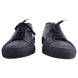 Autre Marque-Common Projects Original Achilles Sneakers in Black Leather -Black