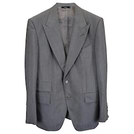 Tom Ford-Tom Ford Shelton Suit Blazer in Grey Wool-Grey
