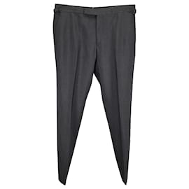 Tom Ford-Tom Ford Shelton Suit Trousers in Grey Wool-Grey