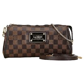 Louis Vuitton-Louis Vuitton Eva Canvas Shoulder Bag N55213 in Good condition-Brown