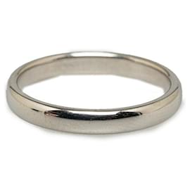 Tiffany & Co-Tiffany & Co Platinum Forever Wedding Band Ring Metal Ring in Excellent condition-Silvery