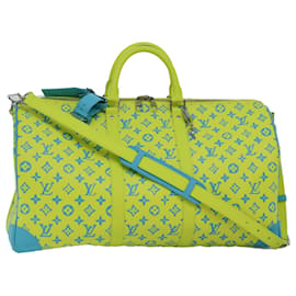 Louis Vuitton-Louis Vuitton Keepall Bandouliere 50-Yellow