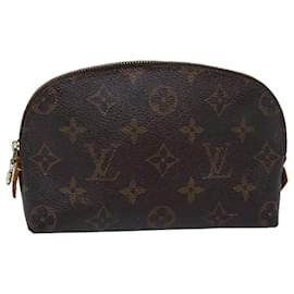 Louis Vuitton-LOUIS VUITTON Pochette Cosmétique Monogram PM Poche Cosmétique M47515 LV Auth 76252-Monogramme