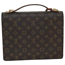 Louis Vuitton-LOUIS VUITTON Monogram Monceau 28 Sac à main 2way M51185 LV Auth bs14984-Monogramme