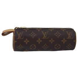 LOUIS VUITTON Monogram Trousse Rondo Pouch M47630 LV Auth 76257 Monograma