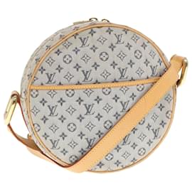 Louis Vuitton-LOUIS VUITTON Monogram Mini Jeanne GM Sac à épaule Bleu M92000 LV Auth ep4499-Bleu