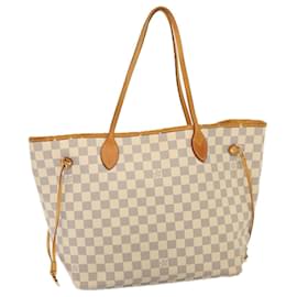 Louis Vuitton-LOUIS VUITTON Damier Azur Neverfull MM Tote Bag N41605 LV Auth yk12731-Other