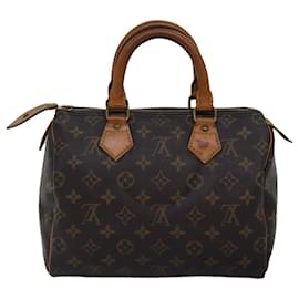 Louis Vuitton-LOUIS VUITTON Handtasche Monogram Speedy 25 M41528 LV Auth yk12749-Monogramm