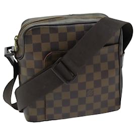 Louis Vuitton-LOUIS VUITTON Damier Ebene Olaf PM Schultertasche N41442 LV Auth bs15023-Andere