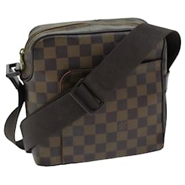 Louis Vuitton-LOUIS VUITTON Damier Ebene Olaf PM Shoulder Bag N41442 LV Auth bs15023-Other