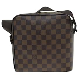 Louis Vuitton-LOUIS VUITTON Damier Ebene Olaf PM Schultertasche N41442 LV Auth bs15023-Andere