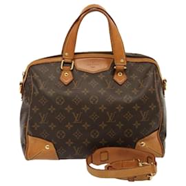 Louis Vuitton-LOUIS VUITTON Monogram Retiro PM Hand Bag 2way Shoulder Bag MB4181 Auth 77163-Monogram