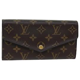 Louis Vuitton-LOUIS VUITTON Monogram Portefeuille Sarah Rose Valerine M62235 LV Auth am6324-Other,Monogram