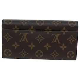 Louis Vuitton-LOUIS VUITTON Monogram Portefeuille Sarah Rose Valerine M62235 LV Auth am6324-Autre,Monogramme