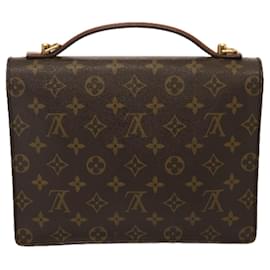 Louis Vuitton-LOUIS VUITTON Monogram Monceau 26 Shoulder Bag M51187 LV Auth 77273-Monogram