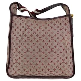 Louis Vuitton-LOUIS VUITTON Monogram Mini Besace Mary Kate Bag Red M92321 LV Auth yk12788-Red