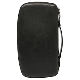 Louis Vuitton-LOUIS VUITTON Taiga Organizer Atoll Travel Case Ardoise M30652 LV Auth 76244-Grey