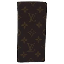 Louis Vuitton-LOUIS VUITTON Monogram Etui Lunette Simple Glasses Case M62962 LV Auth th4984-Monogram