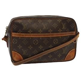 Louis Vuitton-LOUIS VUITTON Monogram Trocadero 27 Shoulder Bag M51274 LV Auth 76324-Monogram