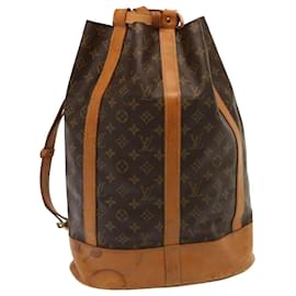 Louis Vuitton-LOUIS VUITTON Monogram Randonnee GM Shoulder Bag M42244 LV Auth 75420-Monogram