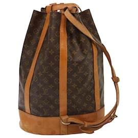 Louis Vuitton-LOUIS VUITTON Monogram Randonnee GM Shoulder Bag M42244 LV Auth 75420-Monogram