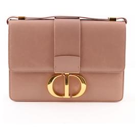 Dior-Leather handbag-Beige