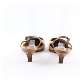 Prada-Leather heels-Camel