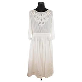 SéZane-Cotton dress-White