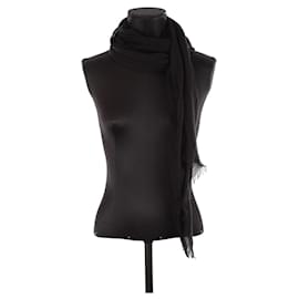 Dior-Cotton stole-Black