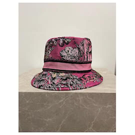 Louis Vuitton-LOUIS VUITTON  Hats T.International S Cotton-Pink