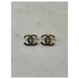 Chanel-CHANEL  Earrings T.  Metal-Golden