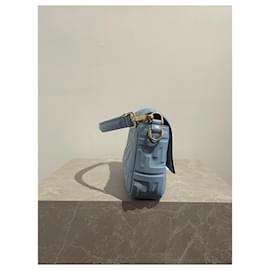 Fendi-FENDI  Handbags T.  Leather-Blue
